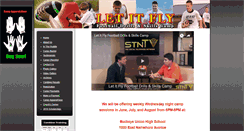 Desktop Screenshot of letitflyfootballcamp.com